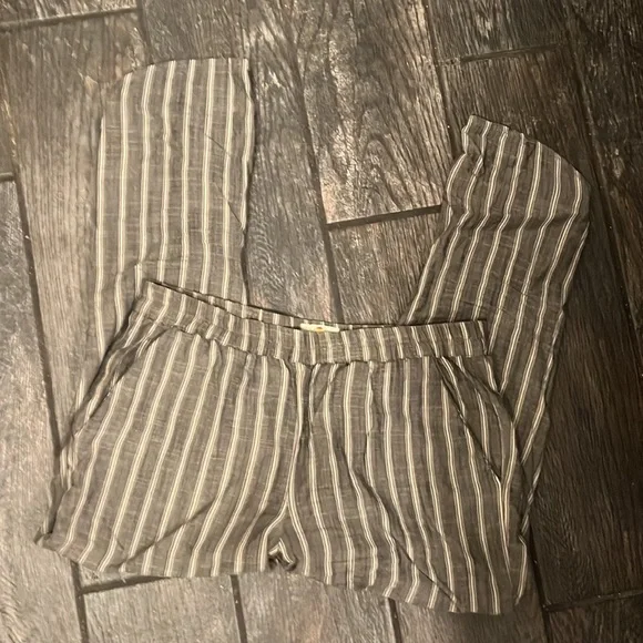 Allison Pant in Navyand White Stripe - Picture 2 of 4